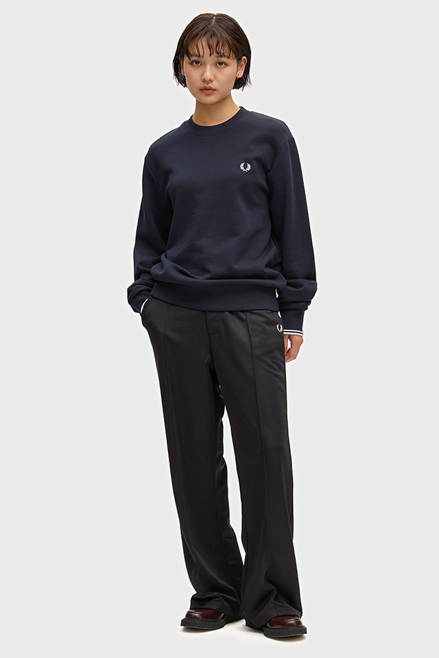 フレッドペリー FRED PERRY クルーネック スウェットシャツ [M7535-248