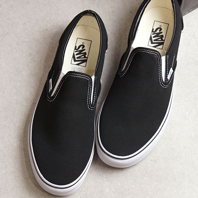 ̵ۥХ VANS åݥ 饷å åץ CLASSIC SLIP-ON 󥺡ǥ  ˡ BLACK ֥å [VN000EYEBLK SS19]