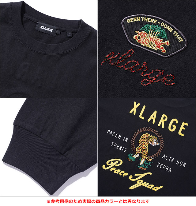 SALE】エクストララージ XLARGE ピース スクワッド ロングスリーブ T