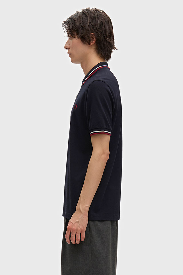 フレッドペリー FRED PERRY ポロシャツ ツイン ティップド フレッド