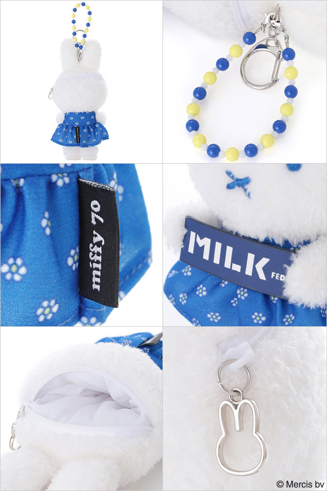 ミルクフェド MILKFED. ミッフィー ポーチ キーチェーン