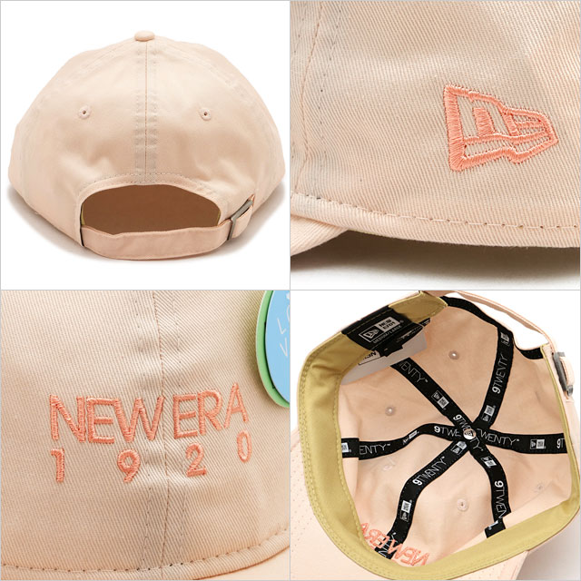 【30%OFF/SALE】ニューエラ キャップ NEW ERA CAP ロングバイザー [14388709 SS25] 9TWENTY Long Visor メンズ・レディース 帽子 サイズ調整可能 ピンク 正規取扱店【ts】