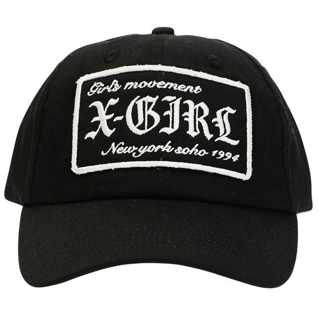 エックスガール X-girl シックスパネルキャップ [105254051006 FW25
