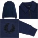 30%OFF/SALEۥեåɥڥ꡼ FRED PERRY  åץͥå 顼åȥ [M6639-395 FW24Q4]եåɡڥ꡼ FREDPERRY ZIP NECK COLLAR SWEATSHIRT դ ȥ졼ʡ ץ륪С DARK-CARBON 谷Źs