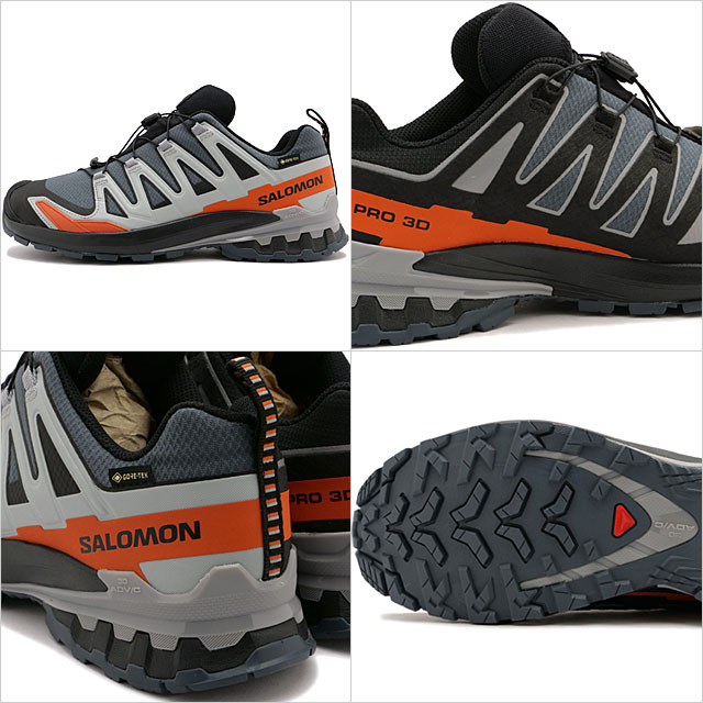  SALOMON ˡ åץ 3D V9 ƥå [L47817500] XA PRO 3D V9 GTX   Ʃɿ ȥɥ ȥ쥤 塼 TURBULENCE/BLACK/BURNT-OCHRE 谷Ź