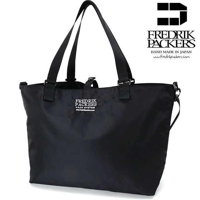 フレドリックパッカーズ FREDRIK PACKERS ベーシック トートバッグ [SS25] 14L BASIC TOTE メンズ・レディース 鞄 肩掛け ショルダーバッグ BLACK 正規取扱店 フレドリックパッカーズ FREDRIK PACKERS ベーシック トートバッグ