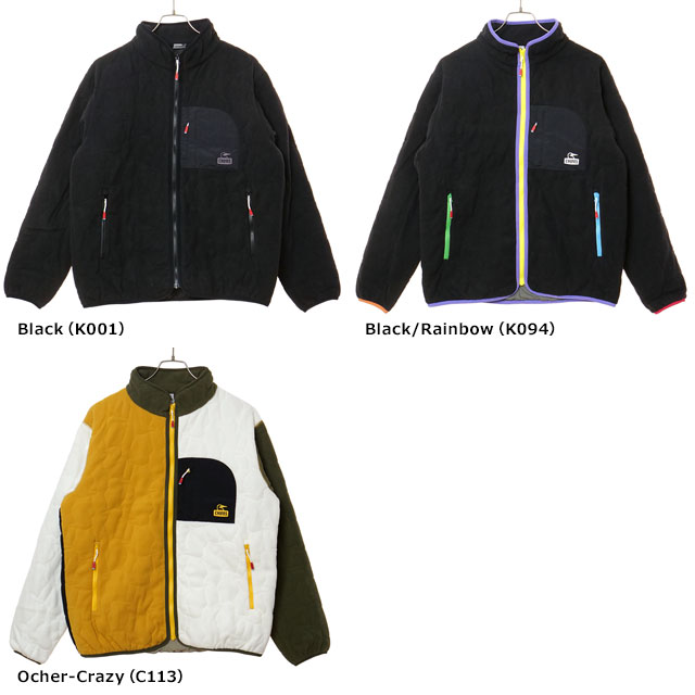 チャムス CHUMS ブービーステッチフリースジャケット [CH04-1471 FW25