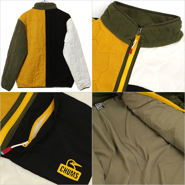 チャムス CHUMS ブービーステッチフリースジャケット [CH04-1471 FW25