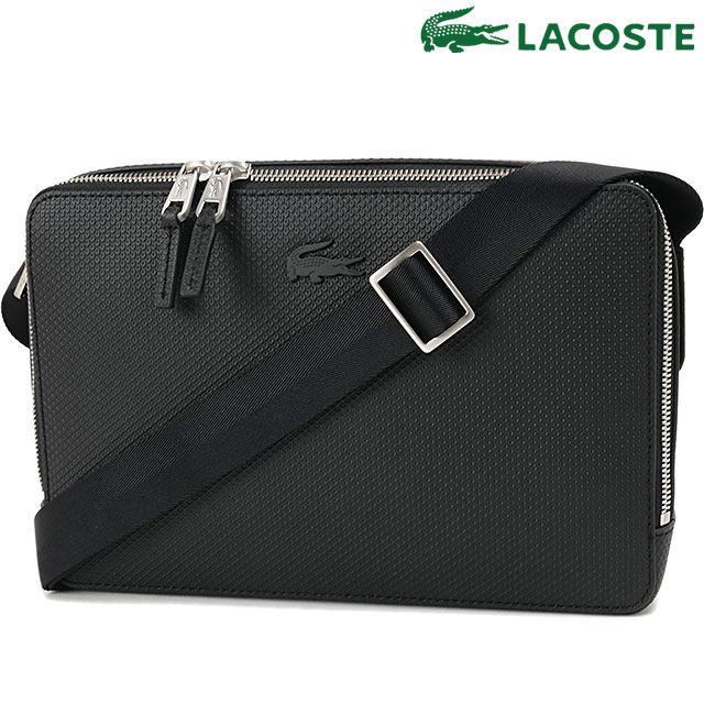 ラコステ LACOSTE CHANTACOスクエアショルダーバッグ [NH3270CE-000