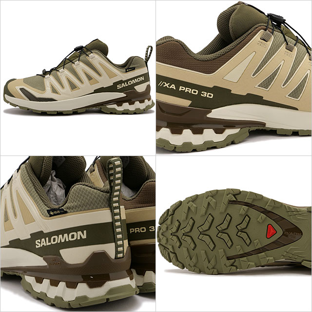  SALOMON ˡ åץ 3D V9 ƥå [L47820200 SS25] XA PRO 3D V9 GTX   Ʃɿ ȥɥ ȥ쥤 塼 DEEP-LICHEN-GREEN/SAFARI/DARK-EARTH 谷Ź