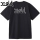 å X-girl ߥ륺硼ȥ꡼T [105258011006 SS25SPOT] MILLS LOGO S/S TEE ǥ xgirl ȥåץ Ⱦµ BLACK ڥ᡼ 谷Ź