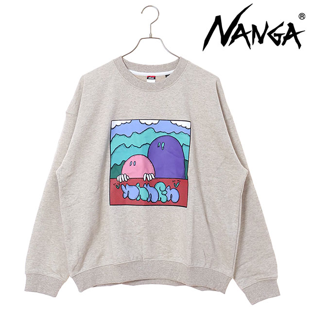 ʥ NANGA  奦ߥ å [C2530-1K001Z FW25] NANGARYUJI KAMIYAMA SWEAT  ȥåץ ȥ졼ʡ  OML 谷Ź