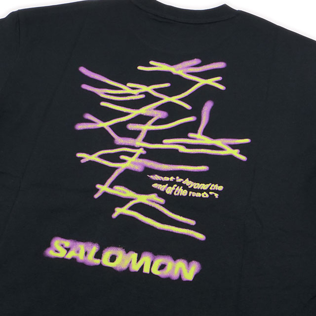 サロモン SALOMON Tシャツ メンズ ワイルドレイズ ショートスリーブ