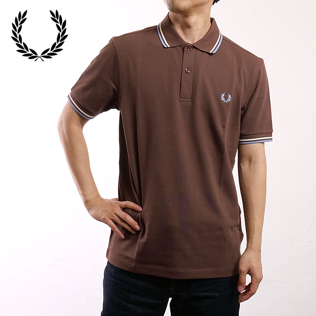 フレッドペリー FRED PERRY メンズ ポロシャツ ツイン ティップド