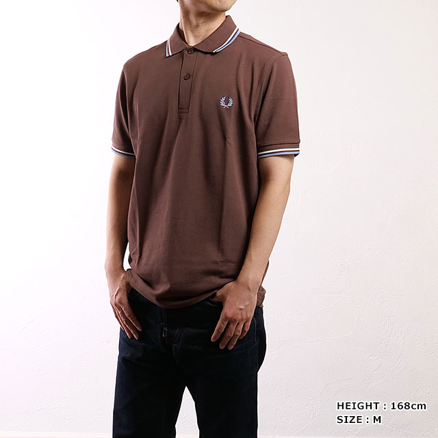 フレッドペリー FRED PERRY メンズ ポロシャツ ツイン ティップド