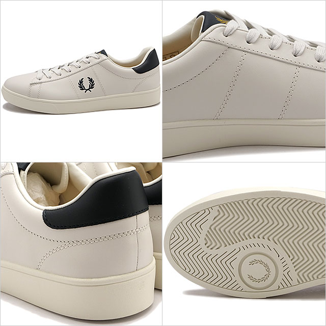 ̵ۥեåɥڥ꡼ FREDPERRY ˡ ڥ󥵡쥶 [B4334-254 FW22] SPENCER LEATHER 󥺡ǥ PORCELAIN