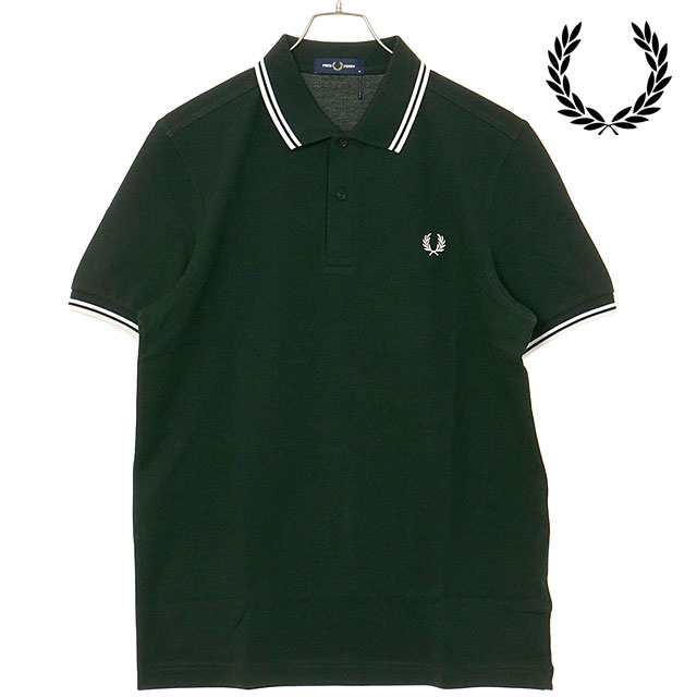 フレッドペリー FRED PERRY ポロシャツ ツイン ティップド フレッド