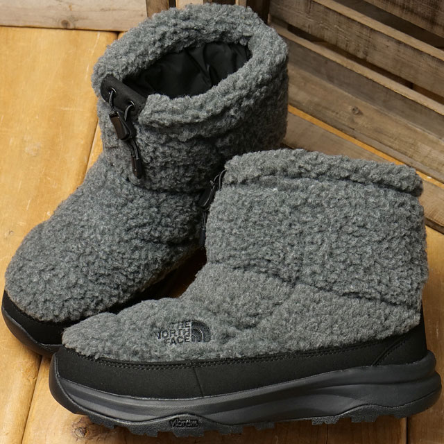 【美品】THE NORTH FACE ヌプシ　スノーブーツ チャコール THE NORTH FACE ザ・ノース・フェイス ウィンターブーツ メンズ