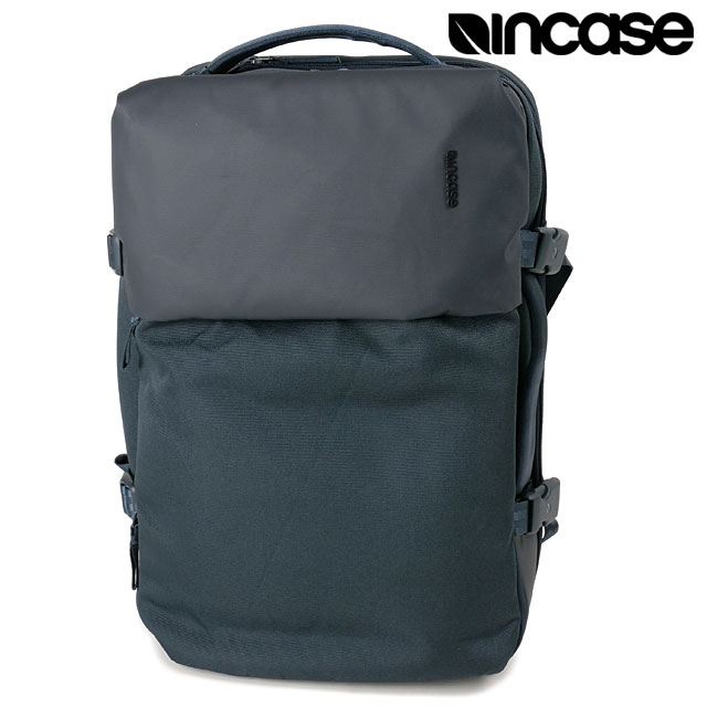 インケース Incase ARCトラベルバックパック [137213053002 SS24] A.R.C. Travel Backpack メンズ・レディース 鞄 撥水 リュック デイパック ビジネス 出張 NAVY 正規取扱店