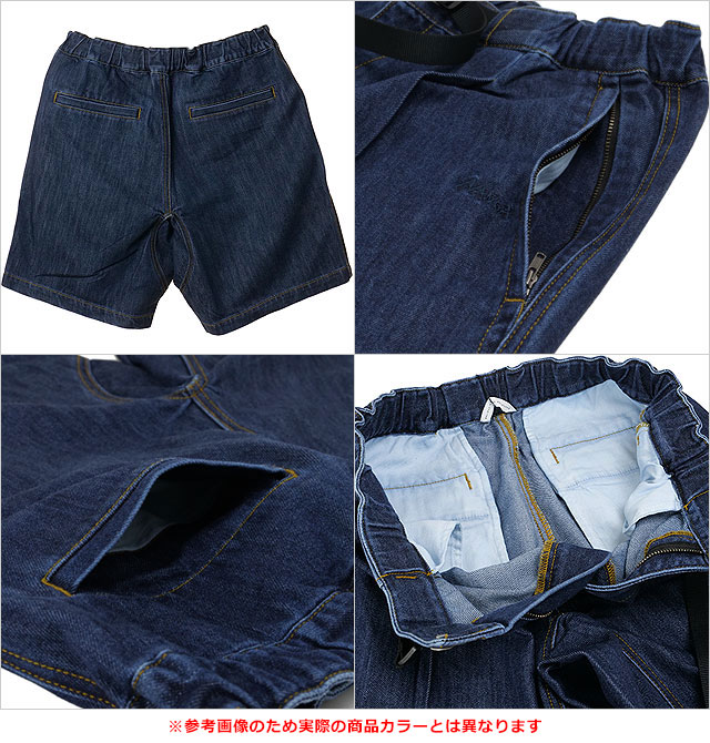 ナンガ NANGA メンズ デニムショートパンツ [N2600-1E065D SS26] DENIM