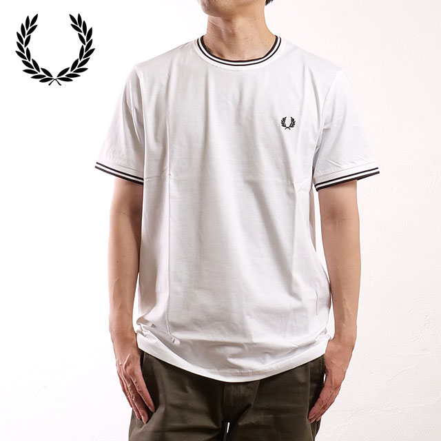 フレッドペリー FRED PERRY ツイン ティップド Tシャツ [M1588-100