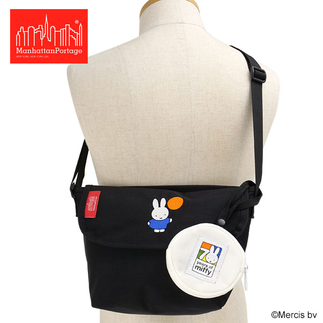  ޥϥåݡơ Manhattan Portage ʥ å󥸥㡼ХåXXS˥Хåݥå ߥåե 70ǯ [MP1603BPDMGNTMF70 SS25] NYLON MESSENGER BAGXXSMIFFY 70TH 󥺡ǥ  Хå ǰݡդ Black 谷Ź