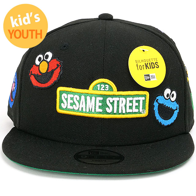 ニューエラ NEW ERA キッズキャップ 9FIFTY ユース セサミ