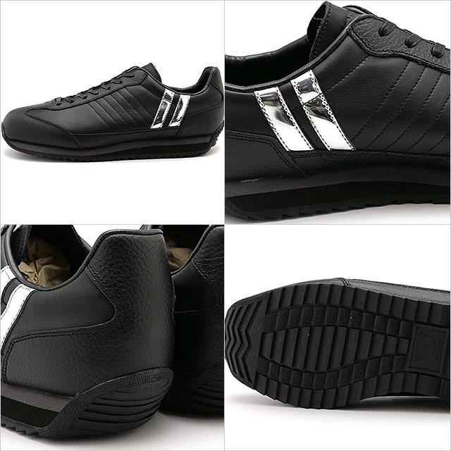 パトリック PATRICK スニーカー マラレイン [506771 FW24Q4] MARARAIN メンズ・レディース 靴 日本製 防水レザー シーズン限定 BK/SV ブラック/シルバー 正規取扱店 返品送料無料】パトリック PATRICK スニーカー マラレイン [506771