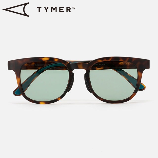 ޡ TYMER 󥰥饹 ֥쥤 [TY101-MTT-LGR SS25] BLAKE 󥺡ǥ  ܥȥ ȥ  Tortoise/Light-Green 谷Ź