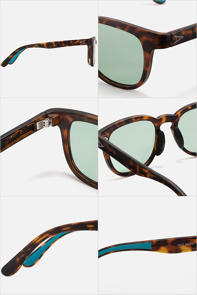 ޡ TYMER 󥰥饹 ֥쥤 [TY101-MTT-LGR SS25] BLAKE 󥺡ǥ  ܥȥ ȥ  Tortoise/Light-Green 谷Ź