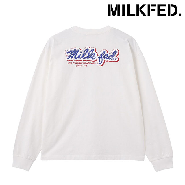 ミルクフェド MILKFED. アイシングロゴ Tシャツ [103254011002