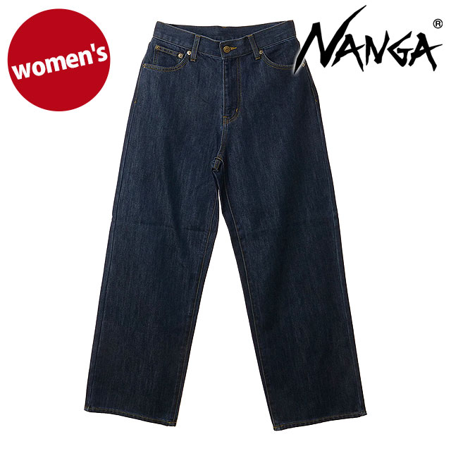 ナンガ NANGA レディース デニム ワイドストレートパンツ ウィメンズ