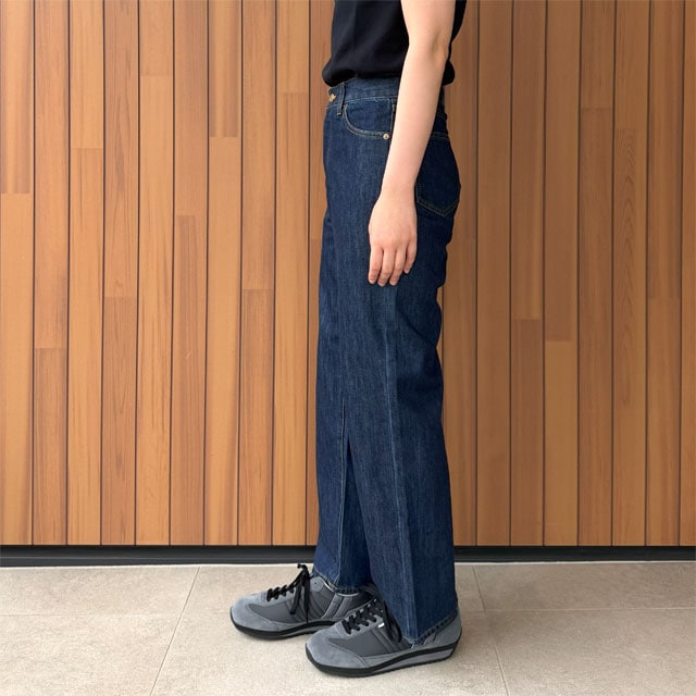 ナンガ NANGA レディース デニム ワイドストレートパンツ ウィメンズ