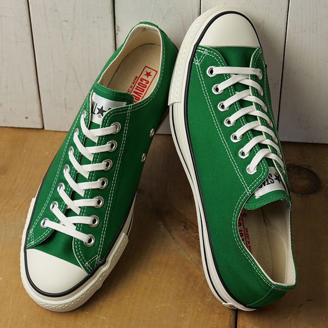 コンバース CONVERSE スニーカー キャンバス オールスター J OX [31317320 SS26] CANVAS ALL STAR J OX 日本製ローカット ツリーグリーン