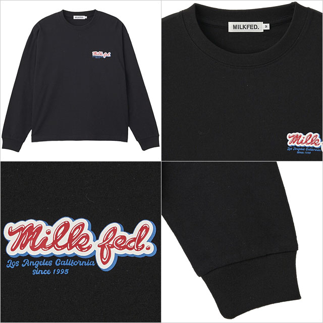 ミルクフェド MILKFED. アイシングロゴ Tシャツ [103254011002 FW25