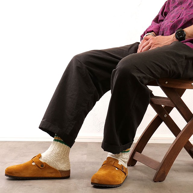 ビルケンシュトック BIRKENSTOCK サンダル ボストン ベロア [1027110