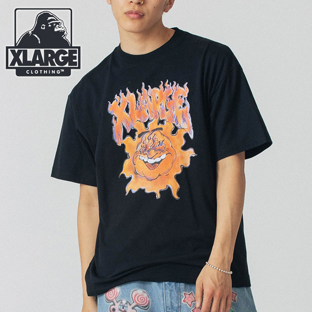 【人気モデル】美品☆エクストララージ アイスクリーム ブラック 黒 M 30%OFF/SALE】エクストララージ XLARGE エックスエルバーニン