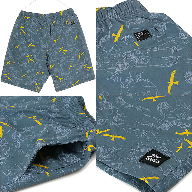 ワイルドシングス WILD THINGS メンズ プリントベースショーツ