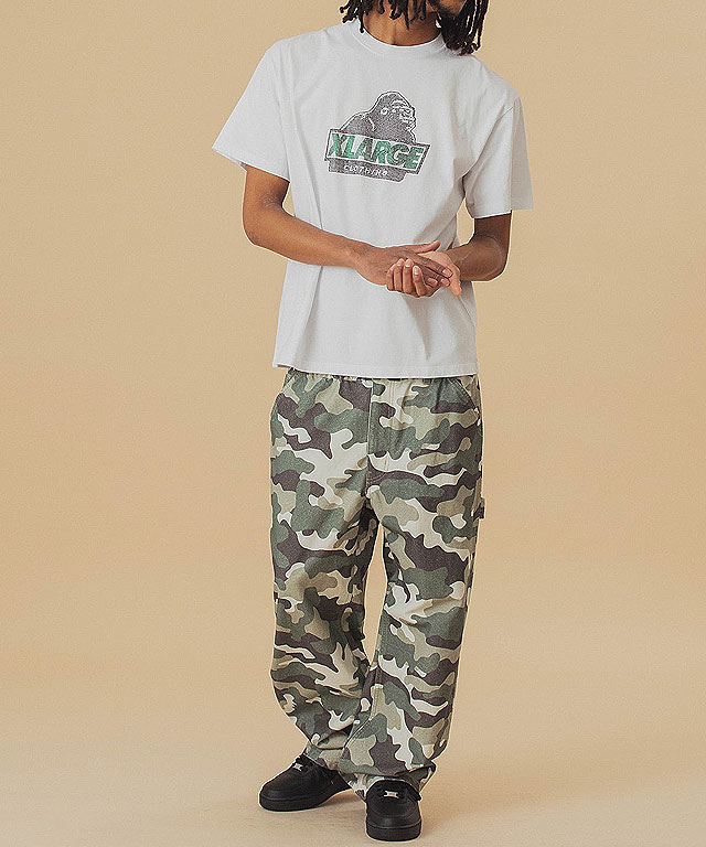 エクストララージ XLARGE ラインストーン スランテッド OG ショート