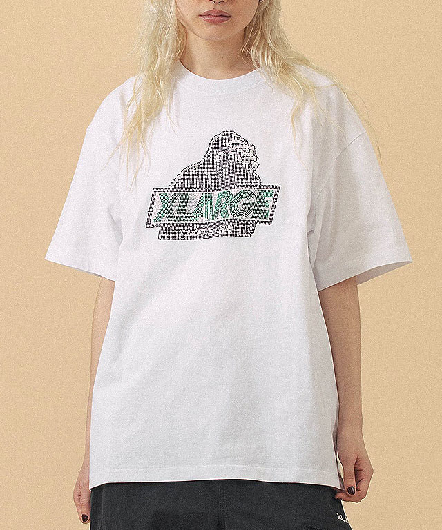 エクストララージ XLARGE ラインストーン スランテッド OG ショート