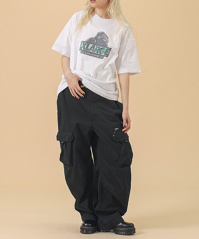 エクストララージ XLARGE ラインストーン スランテッド OG ショート