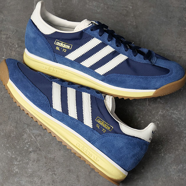 追跡便【adidas】SL 72 レースアップスニーカー スエードパネル adidas SL 72 OG Shoes - Brown | Free Shipping with adiClub