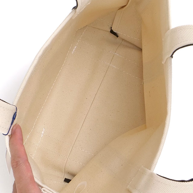 オーシバル ORCIVAL トートバッグ スモール [OR-H0285-KWC] TOTE BAG SMALL メンズ・レディース ユニセックス 鞄 日本製 キャンバストート 小サイズ 帆布 ホワイト系 ECRU/CHARCOAL 正規取扱店