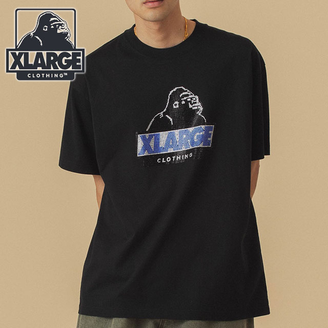エクストララージ XLARGE ラインストーン スランテッド OG ショート