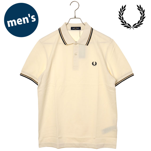FRED PERRYフレッドペリーTWIN TIPPED SHIRTポロシャツ FRED PERRY（フレッドペリー） ポロシャツ ツイン ティップド フレッド