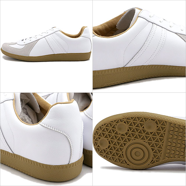 【美品】2025✨️今期新作 ジャーマンミリタリートレーナー スニーカー 23.5 GUが初のジャーマントレーナー発売へ オリジナルデザインを踏襲した3色