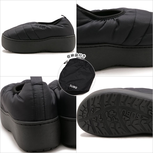 スブ SUBU 冬用サンダル バンプ プラットフォーム [SV-13 FW25] SUBU