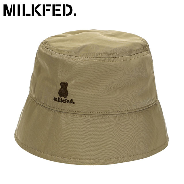 ̵ۡڥܡۥߥ륯ե MILKFED. ǥ ڡ Хåȥϥå [103241051009 SS24SPOT] MILKFED. AQO STUDIO SPACE BUCKET HAT ˹ ե꡼ BEIGE