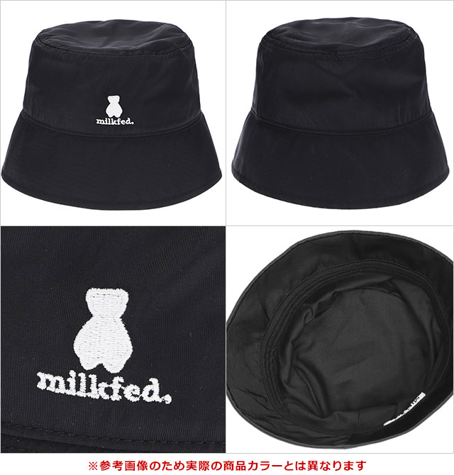 ̵ۡڥܡۥߥ륯ե MILKFED. ǥ ڡ Хåȥϥå [103241051009 SS24SPOT] MILKFED. AQO STUDIO SPACE BUCKET HAT ˹ ե꡼ BEIGE