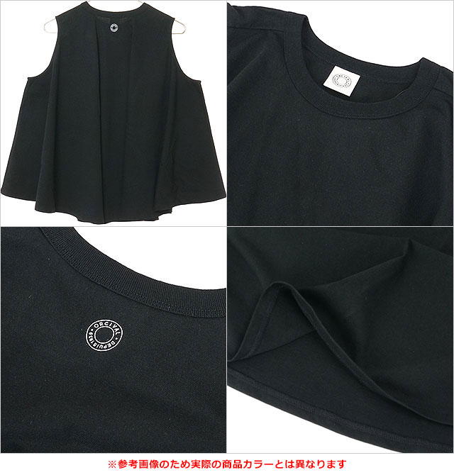 オーシバル ORCIVAL レディース スリーブレス ブラウス [OR-C0533-OEJ SS26] SLEEVELESS BLOUSE ノースリーブカットソー 日本製 ブルー SAX